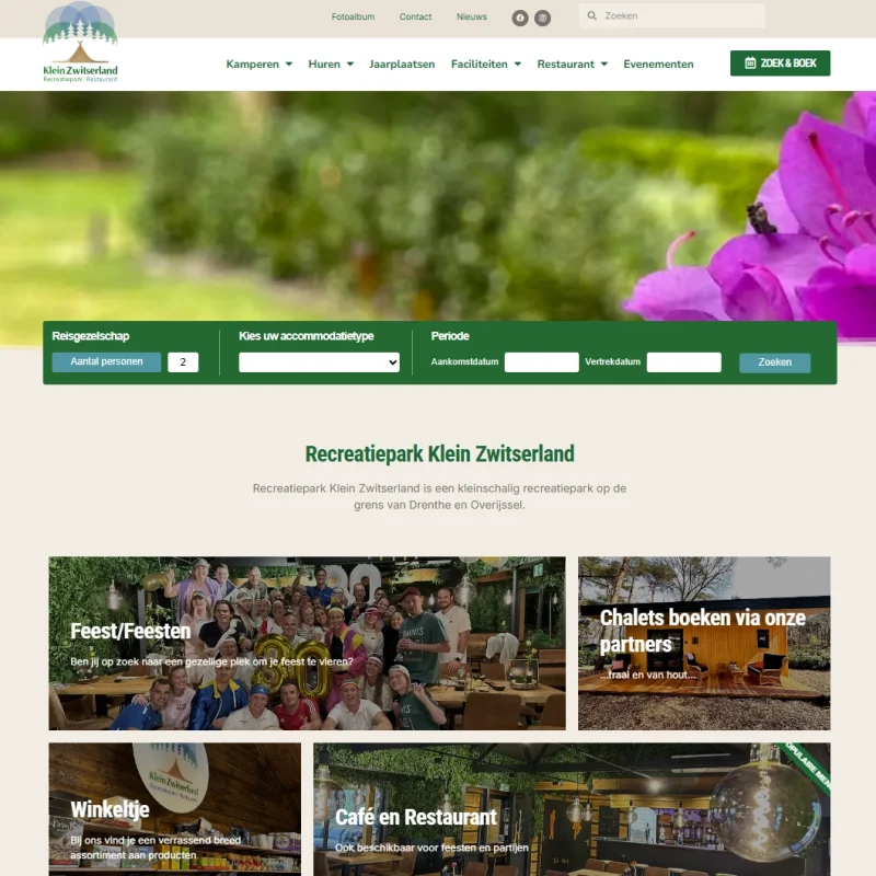 meneer Edens - Camping Klein Zwitserland 1