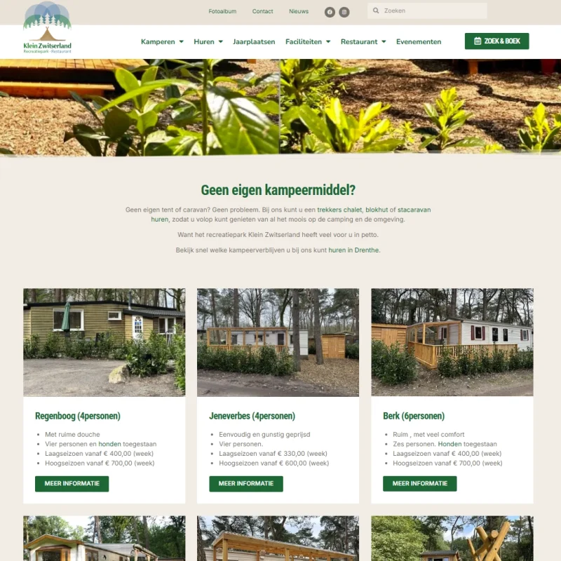 meneer Edens - Camping Klein Zwitserland 2